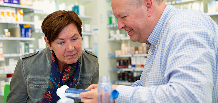 Overal in de keten dezelfde inhalatie-instructies voor longpatiënt