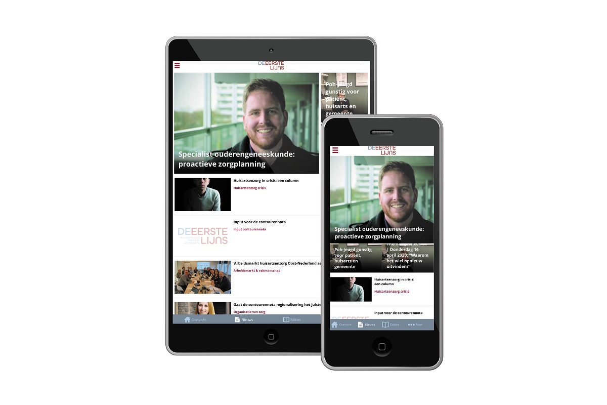 De Eerstelijns-app: waardevolle aanvulling magazine
