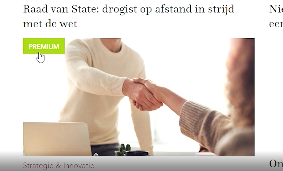 Premium inloggen
