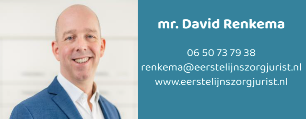 David Renkema – De Eerstelijnszorgjurist